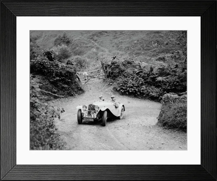 Framed Print : 1936 AC 2 litre Sports, (late 1930s?) Framed Print : 1936 AC 2 litre Sports, (late 1930s?)