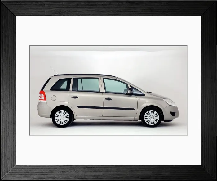 Framed Print : 2008 Vauxhall Zafira Framed Print : 2008 Vauxhall Zafira