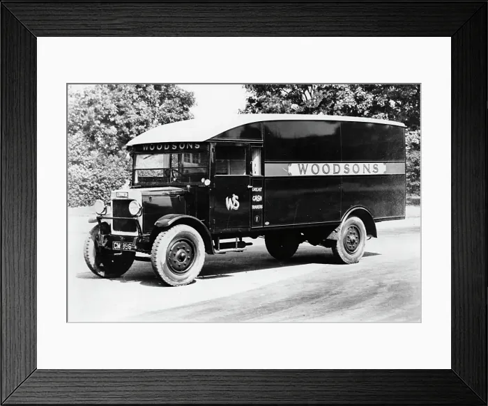 Framed Print : 1929 Garner with Vincent body Framed Print : 1929 Garner with Vincent body
