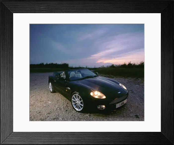 Framed Print : 2001 Aston Martin DB7 Vantage V12 Framed Print : 2001 Aston Martin DB7 Vantage V12
