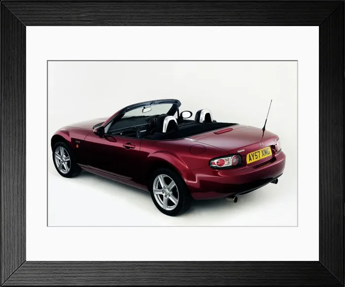 Framed Print : 2007 Mazda MX5 Framed Print : 2007 Mazda MX5