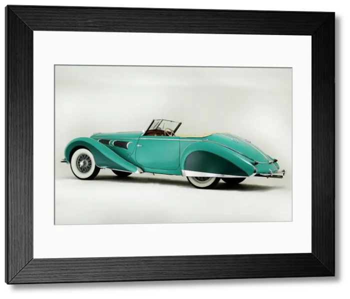 Framed Print : 1939 Delahaye Speciale Type 135 MS Framed Print : 1939 Delahaye Speciale Type 135 MS