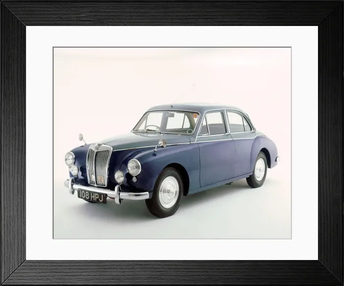 Framed Print : 1957 MG ZB magnette varitone Framed Print : 1957 MG ZB magnette varitone