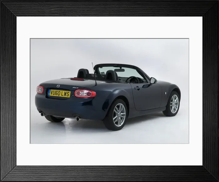 Framed Print : 2010 Mazda MX5 Framed Print : 2010 Mazda MX5