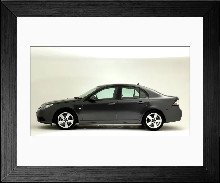 Framed Print : 2009 Saab 93