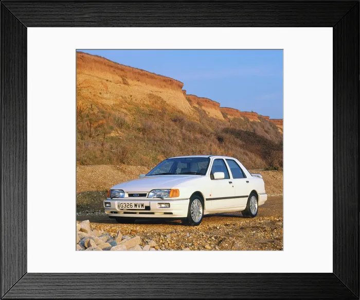 Framed Print : 1989 Ford Sierra Sapphire RS Cosworth Framed Print : 1989 Ford Sierra Sapphire RS Cosworth