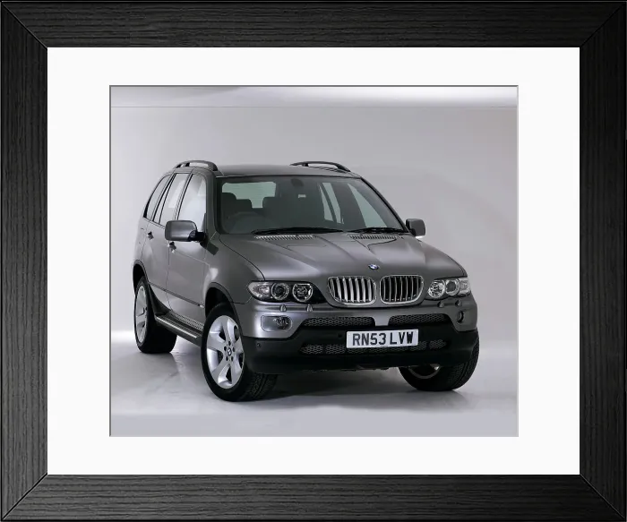 Framed Print : 2003 BMW X5 Framed Print : 2003 BMW X5