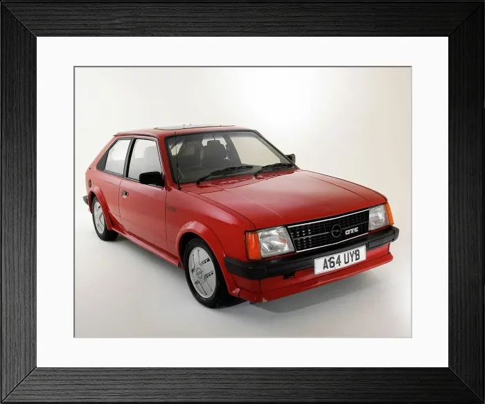 Framed Print : 1983 Opel Kadett GTE Framed Print : 1983 Opel Kadett GTE