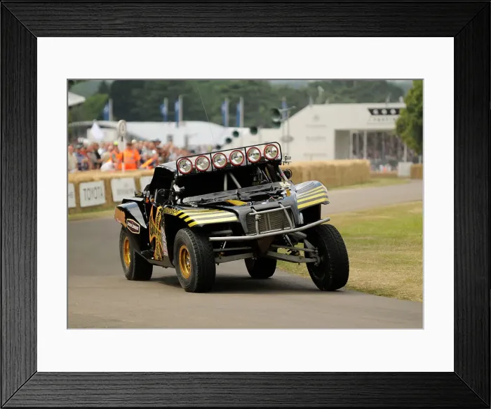 Framed Print : 2009 Trophy Truck off road racer at Goodwood Framed Print : 2009 Trophy Truck off road racer at Goodwood