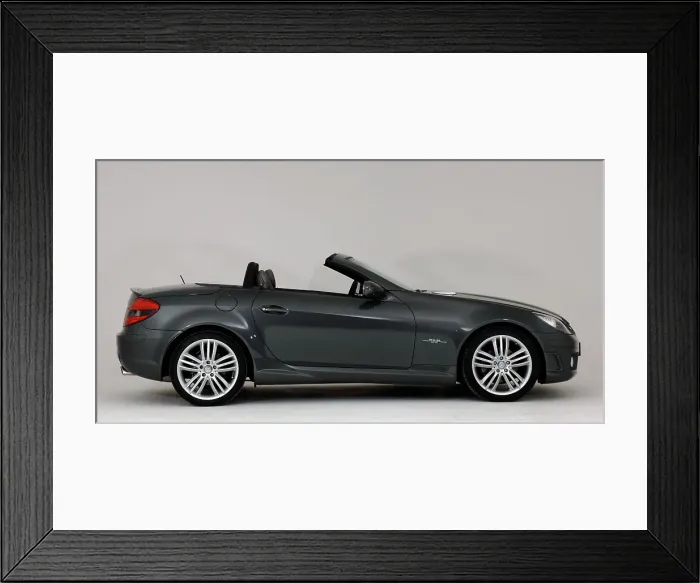 Framed Print : 2010 Mercedes Benz SLK 200 Framed Print : 2010 Mercedes Benz SLK 200