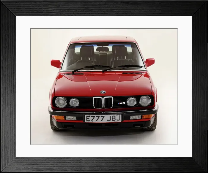 Framed Print : 1987 BMW M5 Framed Print : 1987 BMW M5