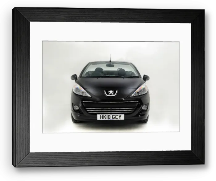 Framed Print : 2010 Peugeot 207CC Framed Print : 2010 Peugeot 207CC