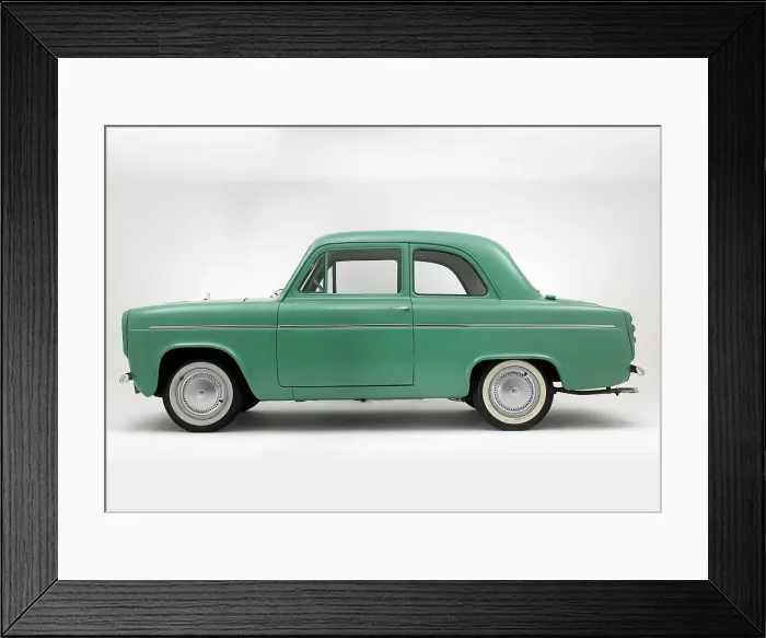 Framed Print : 1959 Ford Popular 100E Framed Print : 1959 Ford Popular 100E