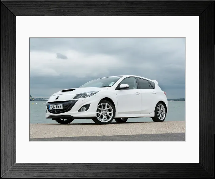 Framed Print : 2012 Mazda 3 MPS Framed Print : 2012 Mazda 3 MPS