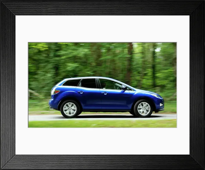 Framed Print : 2008 Mazda CX7 Framed Print : 2008 Mazda CX7