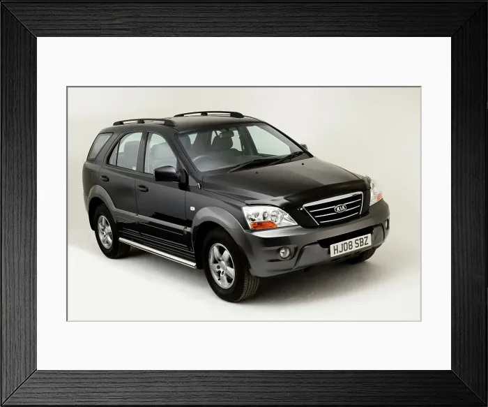 Framed Print : 2008 Kia Sorento Framed Print : 2008 Kia Sorento
