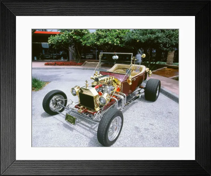 Framed Print : 1923 Ford model T custom hot rod
