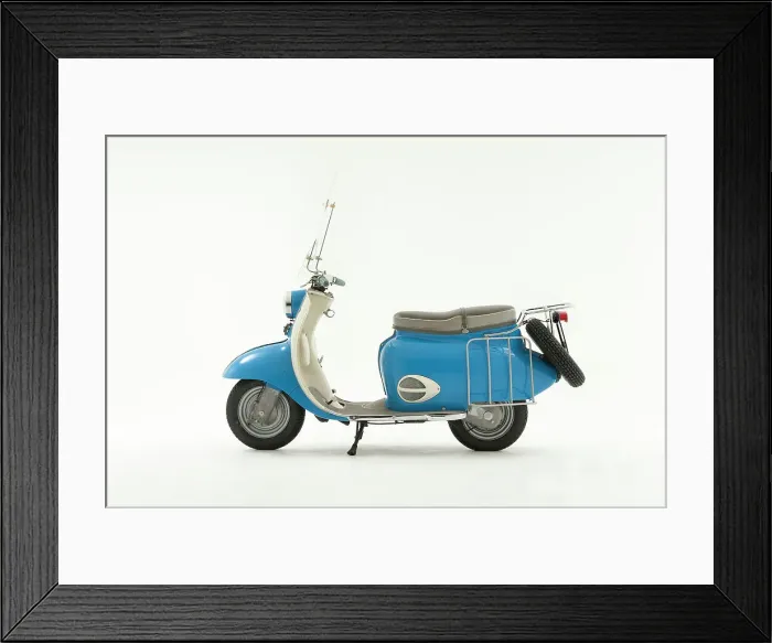 Framed Print : 1964 BSA Sunbeam 250cc Framed Print : 1964 BSA Sunbeam 250cc