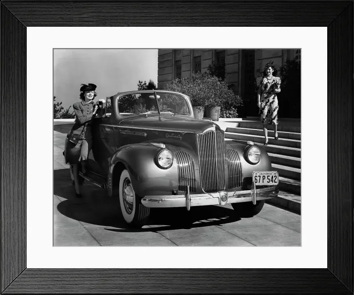Framed Print : 1941 Packard 120 convertible coupe, (c1941?) Framed Print : 1941 Packard 120 convertible coupe, (c1941?)