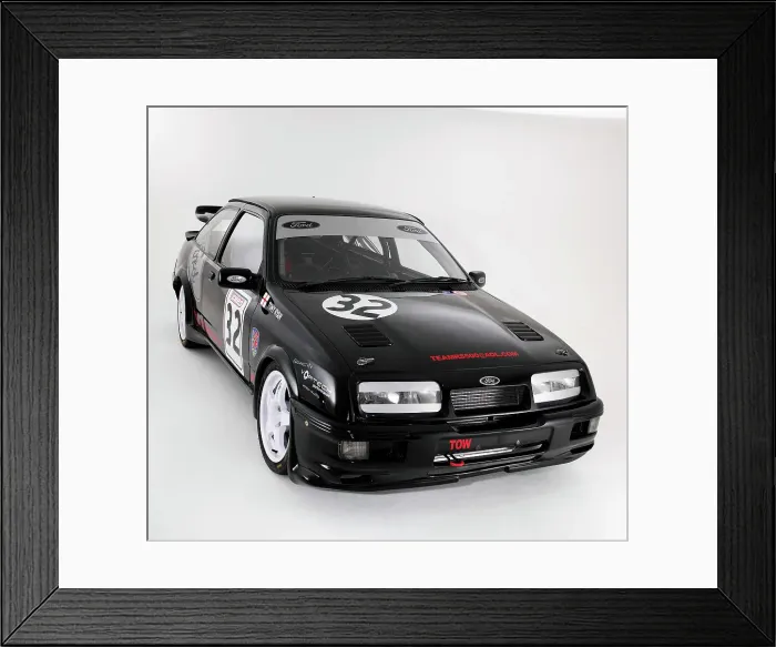Framed Print : 1987 Ford Sierra RS500 Framed Print : 1987 Ford Sierra RS500