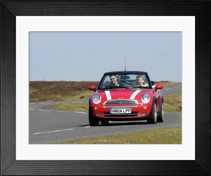 Framed Print : 2004 Mini Cooper Convertible Framed Print : 2004 Mini Cooper Convertible