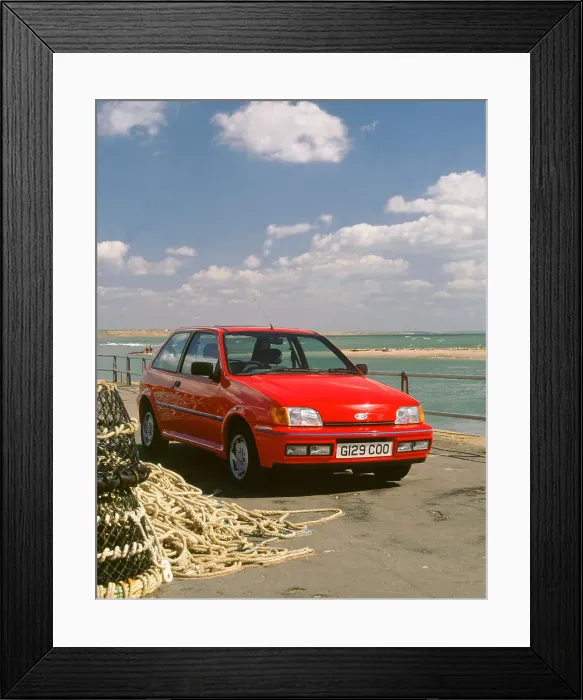 Framed Print : 1990 Ford Fiesta XR2i Framed Print : 1990 Ford Fiesta XR2i