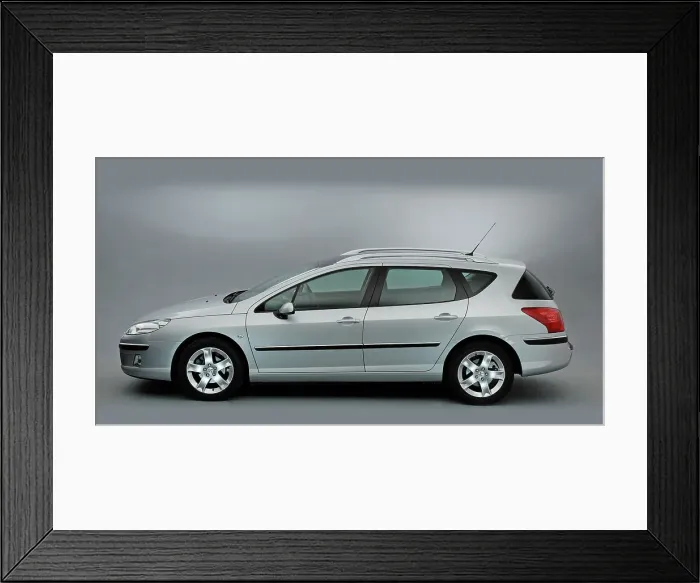 Framed Print : 2006 Peugeot 407 SW Framed Print : 2006 Peugeot 407 SW