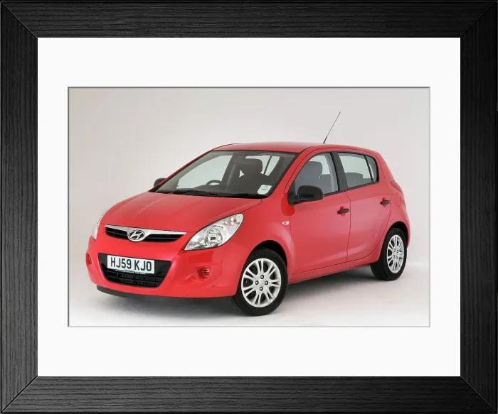 Framed Print : 2009 Hyundai i20 Framed Print : 2009 Hyundai i20
