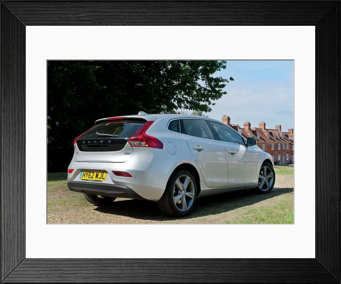 Framed Print : 2012 Volvo V40 D2 Framed Print : 2012 Volvo V40 D2
