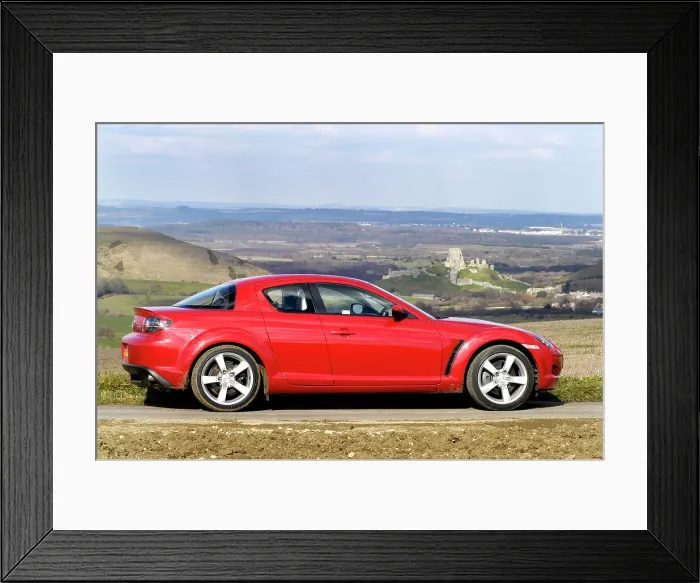 Framed Print : 2004 Mazda RX8 Framed Print : 2004 Mazda RX8