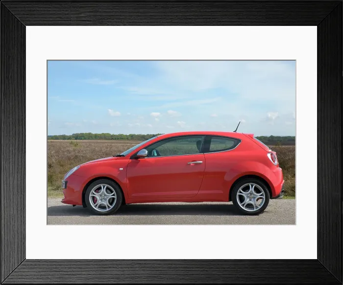 Framed Print : 2009 Alfa Romeo MiTo Framed Print : 2009 Alfa Romeo MiTo