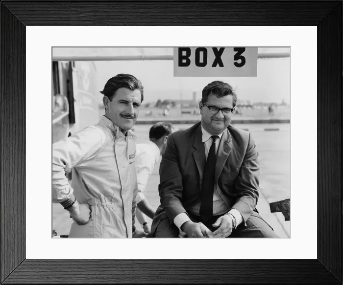 Framed Print : Graham Hill, 1960s Framed Print : Graham Hill, 1960s