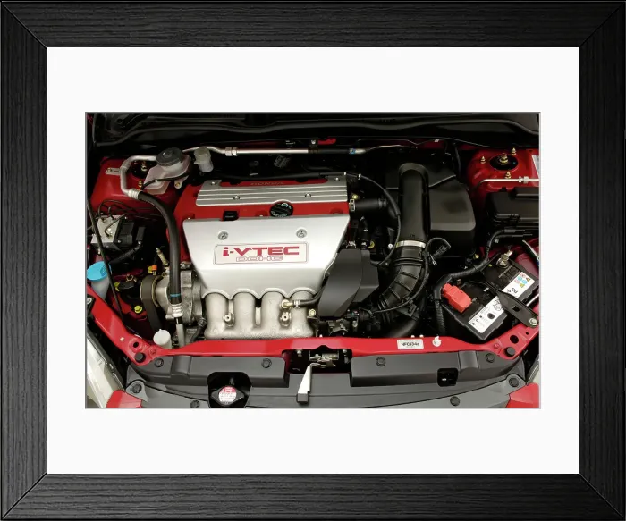 Framed Print : 2005 Honda Civic Type R