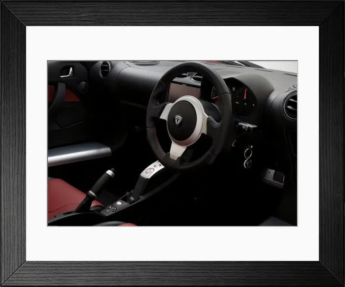 Framed Print : 2010 Tesla Roadster Framed Print : 2010 Tesla Roadster