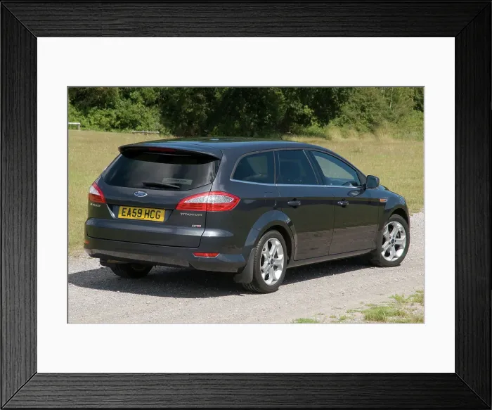 Framed Print : 2009 Ford Mondeo Tdci Estate Framed Print : 2009 Ford Mondeo Tdci Estate