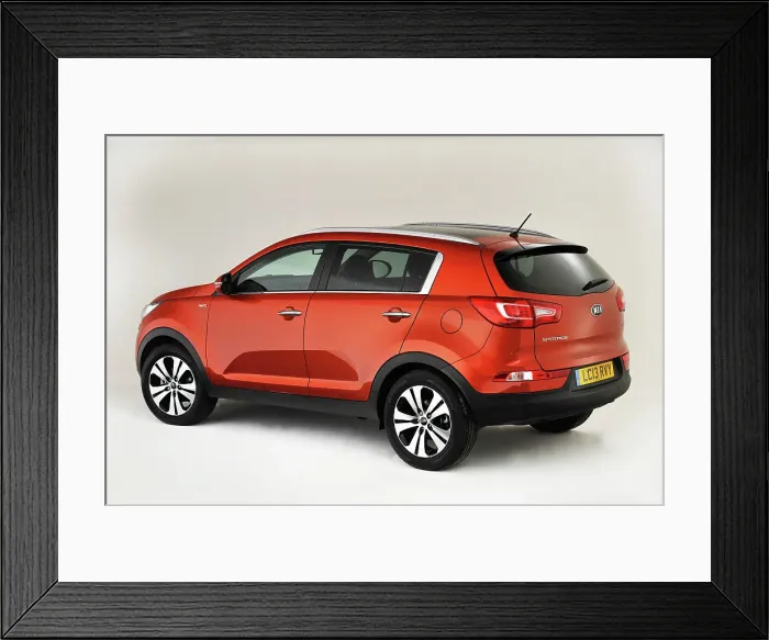 Framed Print : 2013 Kia Sportage Framed Print : 2013 Kia Sportage