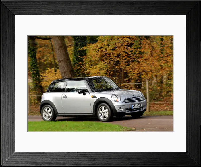 Framed Print : 2006 Mini Cooper Framed Print : 2006 Mini Cooper