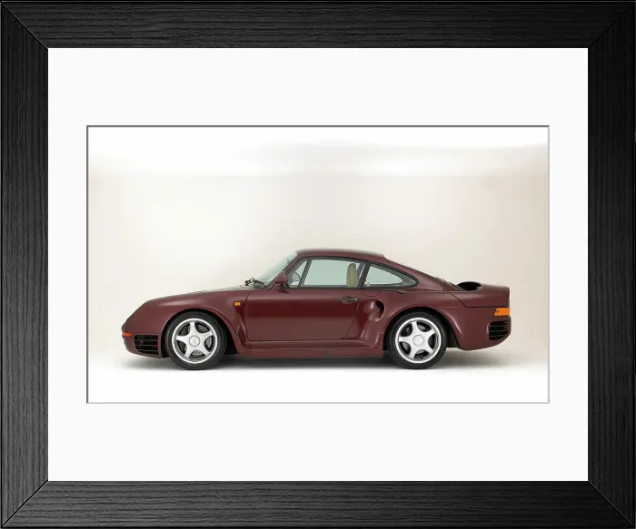Framed Print : 1988 Porsche 959 Framed Print : 1988 Porsche 959