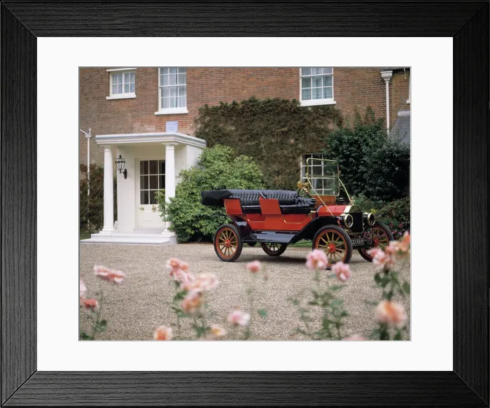 Framed Print : 1911 Ford model T