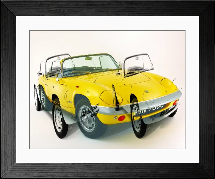 Framed Print : 1971 Lotus Elan S4 SE Framed Print : 1971 Lotus Elan S4 SE