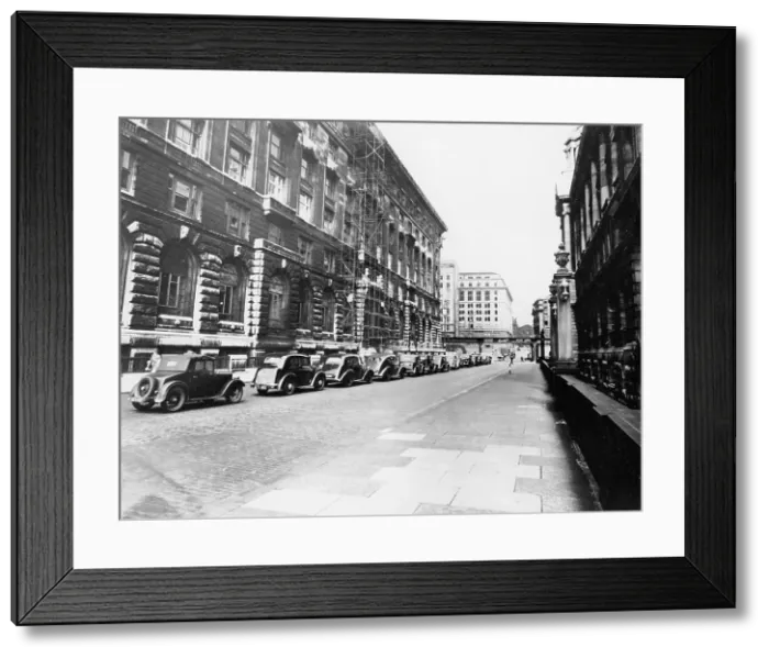 Framed Print : Brunswick Street, Liverpool, May 1946
