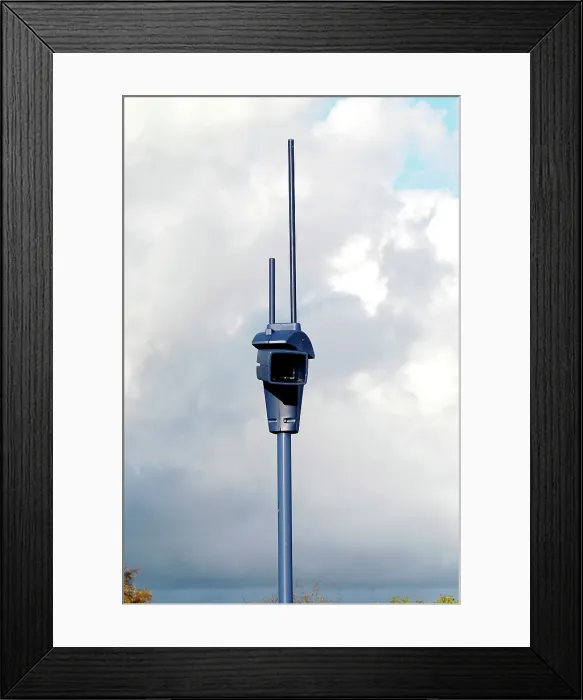 Framed Print : Trafficmaster Traffic Sensor
