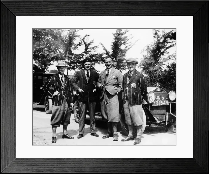 Framed Print : JCC Interclub Trial, 27th June 1929 Framed Print : JCC Interclub Trial, 27th June 1929