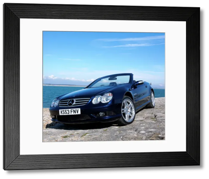 Framed Print : 2003 Mercedes Benz SL55 AMG Framed Print : 2003 Mercedes Benz SL55 AMG