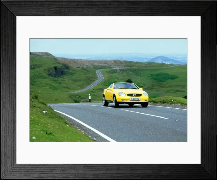 Framed Print : 1998 Mercedes Benz SLK 230 Framed Print : 1998 Mercedes Benz SLK 230