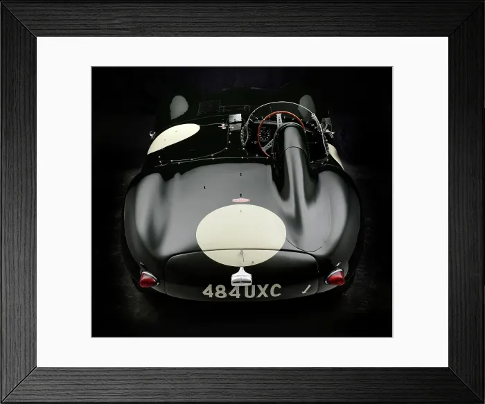 Framed Print : 1956 Jaguar D type Framed Print : 1956 Jaguar D type