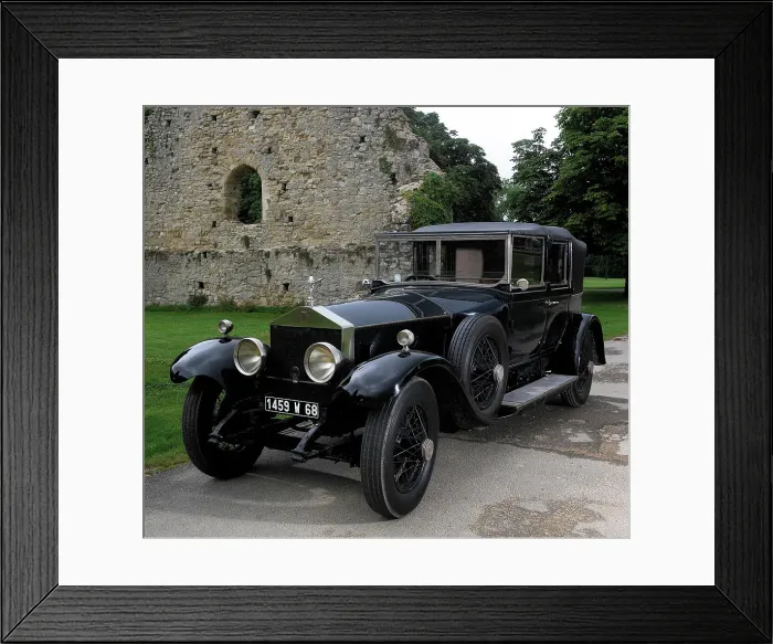 Framed Print : 1924 Rolls Royce Silver Ghost 40-50 Framed Print : 1924 Rolls Royce Silver Ghost 40-50