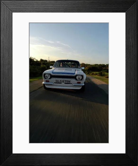 Framed Print : 1975 Ford Escort RS2000 Framed Print : 1975 Ford Escort RS2000