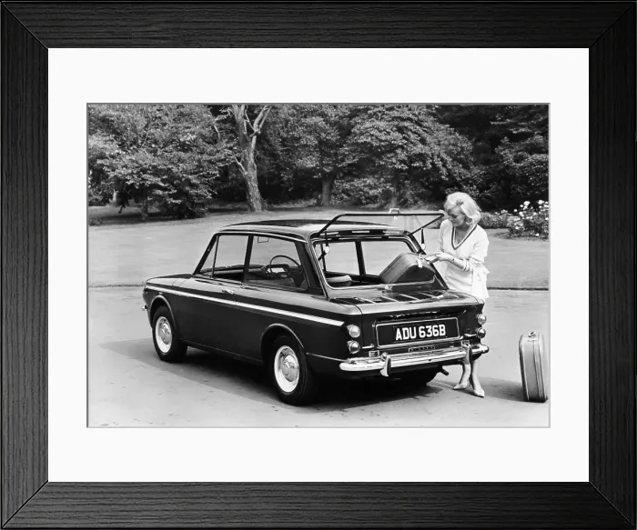 Framed Print : A publicity still for the Singer Chamois, 1968 Framed Print : A publicity still for the Singer Chamois, 1968
