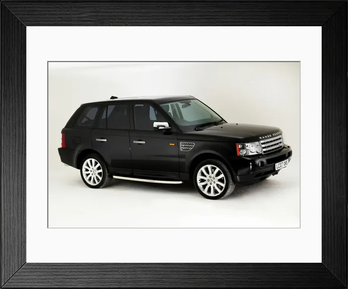 Framed Print : 2007 Range Rover Sport Framed Print : 2007 Range Rover Sport
